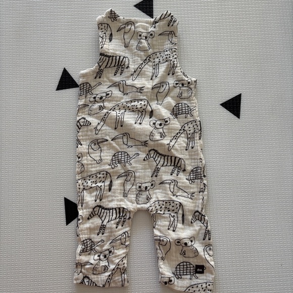 Tea Collection Sleeveless Rompers - Picture 2 of 4